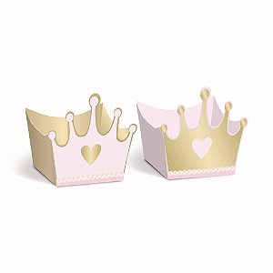 Forminha para doces coroa (24 un)