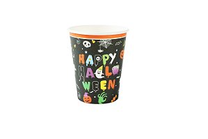 Copo de papel happy halloween (10 un)