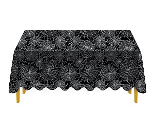 Toalha de mesa teia de aranha (01 un)