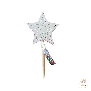 Toppers estrela (10 un)
