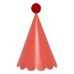 Chapéu de festa vermelho maravilha (5 unidades)