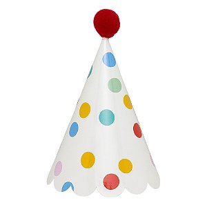 Chapéu de festa confete (5 unidades)