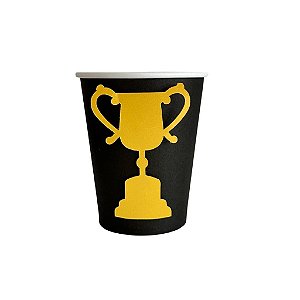 Copo taça de futebol (10 unidades)