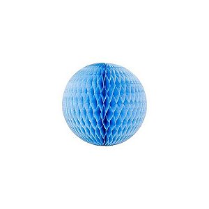 Globo papel de seda azul claro 13cm