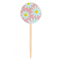 Toppers margaridas (10 unidades)