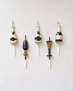 Vela champagne 3d (5 und)