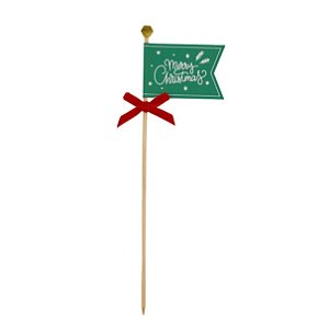 Topo de bolo merry christmas (1un)