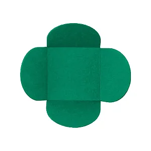 Forminha para doce verde bandeira (50 und)