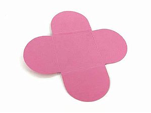 Forminha para doce rosa escuro (50 und)