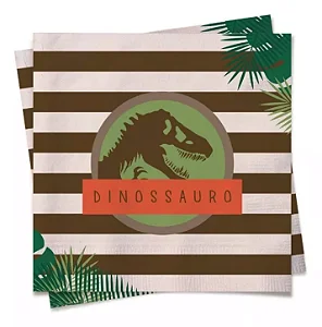 Guardanapo de papel festa de dinossauro (20 un)