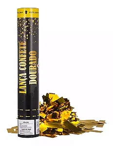 Lança Confete Dourado (1un)