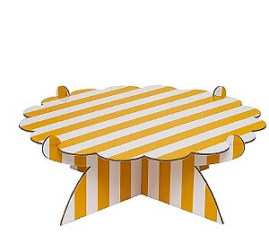 Boleira Daisy listra amarelo queimado