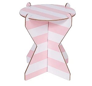 Boleira listra rosa P
