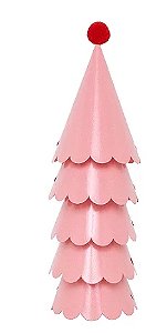 Chapéu de festa rosa e vermelho (5 unidades)