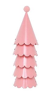 Chapéu de festa rosa flamingo (5 unidades)