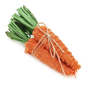 Maço com cenouras decorativas (3un)