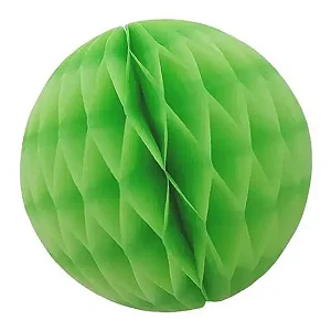 Globo papel de seda verde claro 21 cm