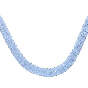 Mola de papel de seda azul jeans (1 und)