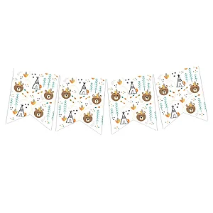 Bandeirola urso boho (1 und)