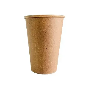 Copo de papel kraft (10 und)