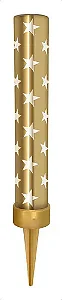Vela vulcão dourado  (1 und)