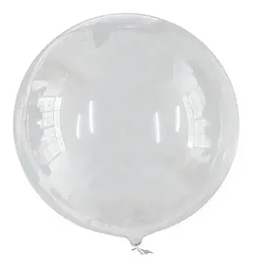 Balão metalizado transparente (1 un)