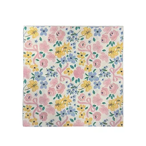 Guardanapo de papel ramos de flores (20un)