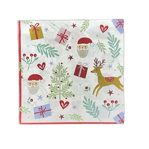 Guardanapo de papel natal (20un)