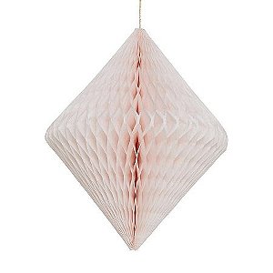 Losango papel de seda rosa pó (1 und)