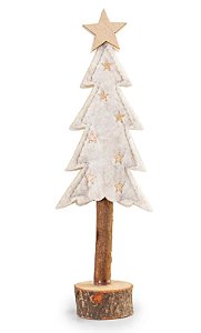Árvore de natal decorativa com estrela (1 und)