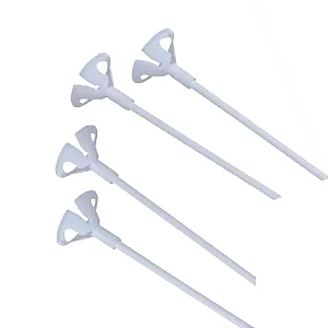 Suporte para balão palito transparente (10 und)