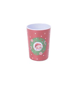 Copo de natal melamina papai noel (01 und)
