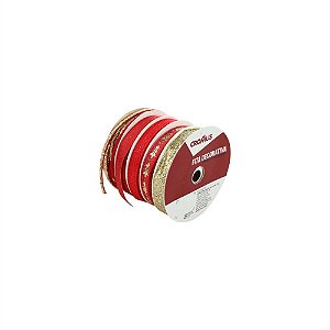 Fita Aramada Decorativa de Natal Sortidos (5 und)