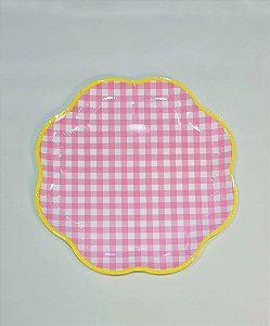 Prato xadrez sortido (08 un)