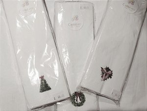 Toalha de lavabo de natal sortidos (20und)