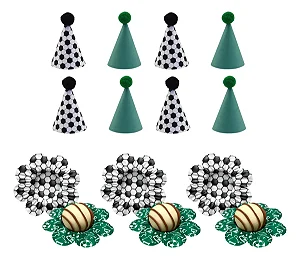 Mini chapeuzinho futebol (10un)