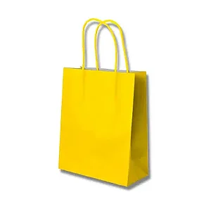 Sacola de papel colorido P (1 und)