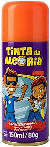 Tinta spray pinta cabelo laranja (01 un)