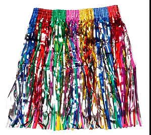 Saia havaiano metálica colorido (1 und)