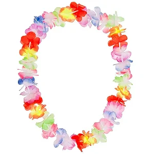 Colar havaiano colorido