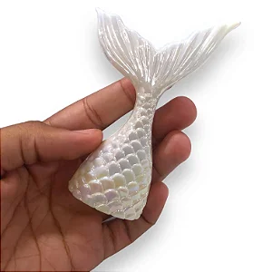 Calda de sereia nacarado (1und)