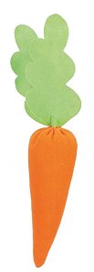 Cenouras decorativas de páscoa (1und)