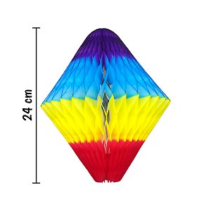 Balão oriental colorido (1und)