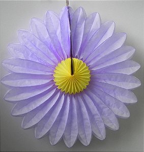 Margarida lilas/amarelo (1und)