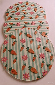 Porta-copo de cenoura (4und)