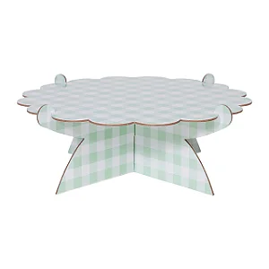 Boleira daisy xadrez verde chá