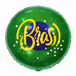 Balão redondo copa brasil (1und)
