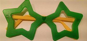 Óculos estrela brasil copa do mundo (1und)