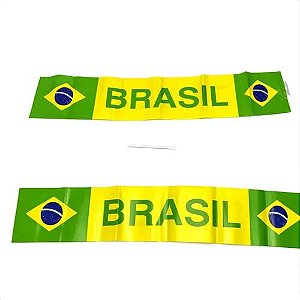 Faixa decorativa copa brasil (02und)