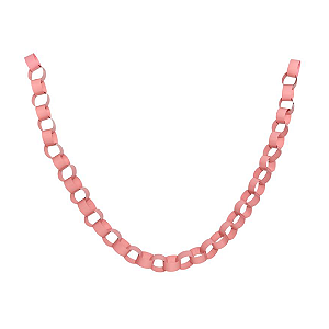 Guirlanda corrente rosa flamingo (1 unidade)